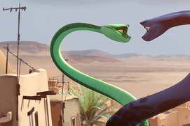 Une scène du film Sahara
