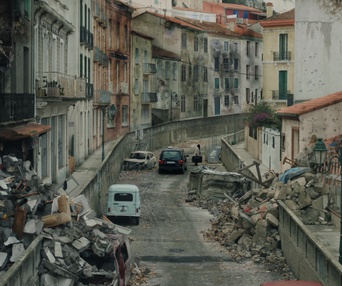 Une scène du film Hôtel Silence