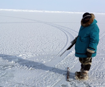 Une scène du film Inuk en colère