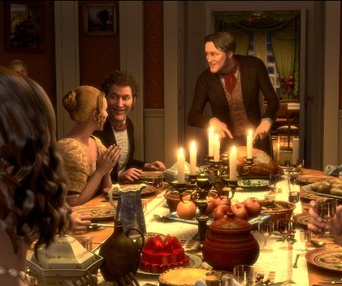 Scène du film A Christmas Carol