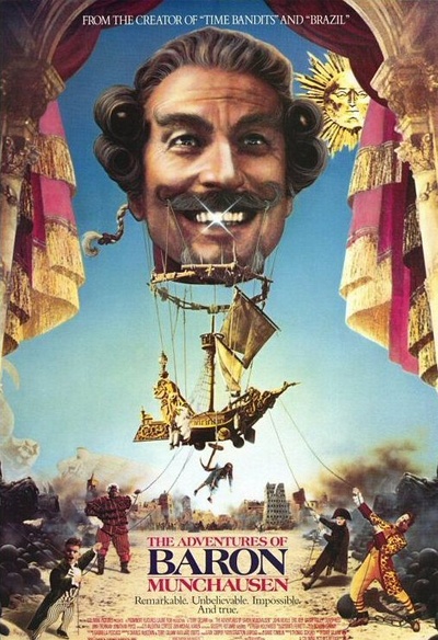 Affiche du film The Adventures of Baron Munchausen