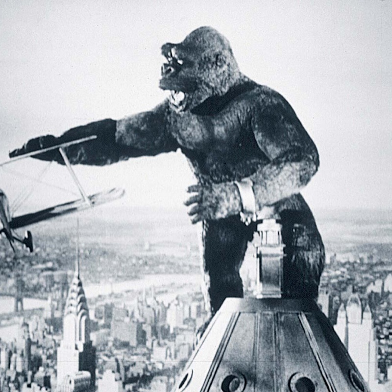 Une scène du film King Kong