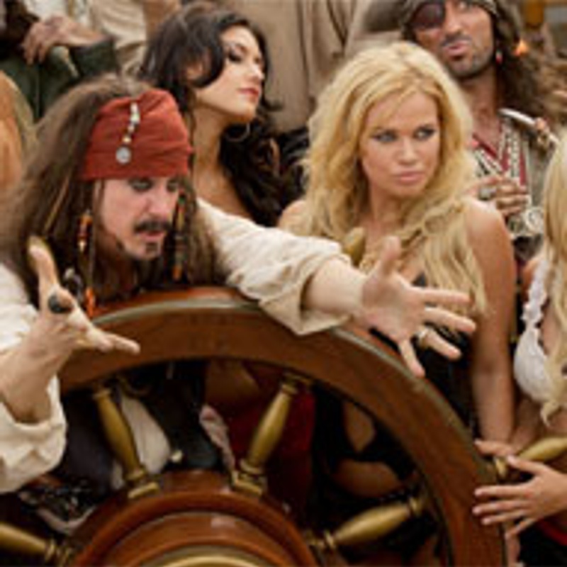 Le capitaine Jack Sparrow dans Film épique