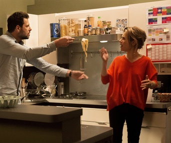 Une scène du film Papa ou maman