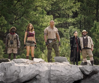 Une scène du film Jumanji: The Next Level