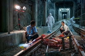 Une scène du film Spiral: From the Book of Saw