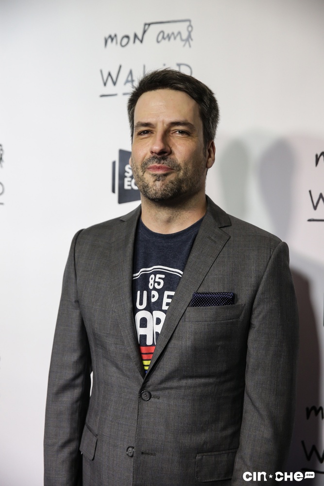 Sur le tapis rouge du film Mon ami Walid