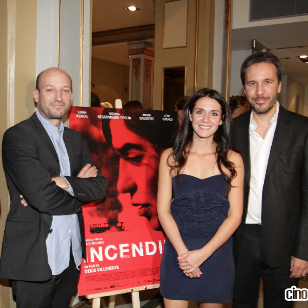 Sur le tapis rouge du film Incendies