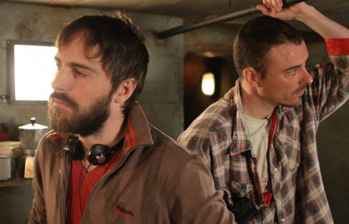 Olivier Roberge et Patrick Boivin sur le plateau de Bunker
