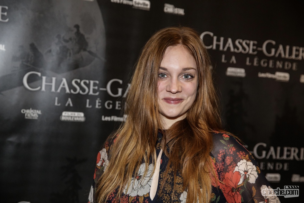 Sur le tapis rouge du film Chasse-Galerie : La légende