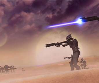 Scène du film Star Wars: The Clone Wars
