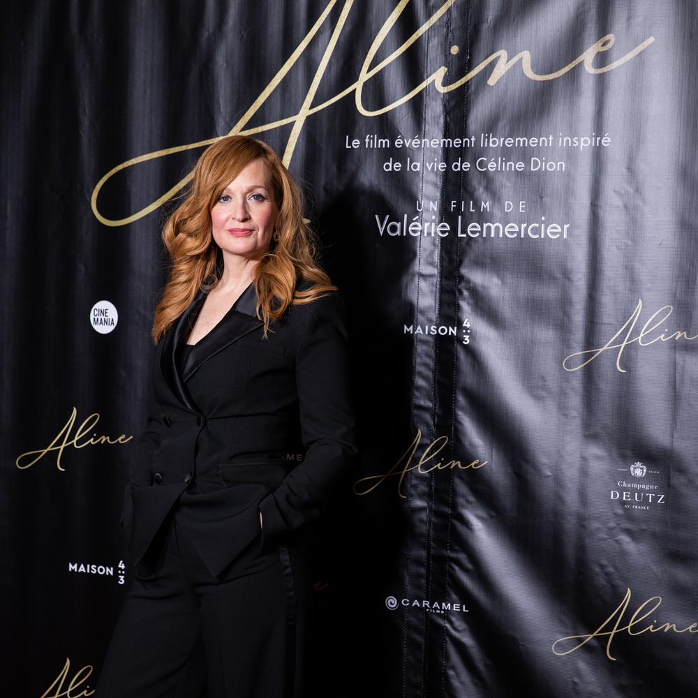 Tapis rouge du film Aline