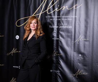 Tapis rouge du film Aline