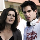Edwige Fenech et Eli Roth sur la plateau de Hostel: Part II