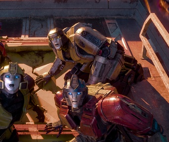 Une scène du film Transformers One