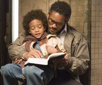 Une scène du film The Pursuit of Happyness