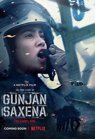 Affiche du film Gunjan Saxena: The Kargil Girl
