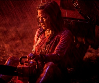 Une scène du film Evil Dead