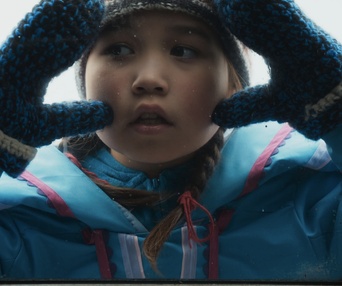 Une scène du film Tia et Piujuq