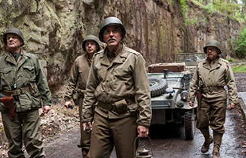 Une scène du film The Monuments Men