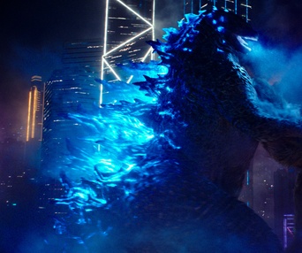Une scène du film Godzilla vs Kong