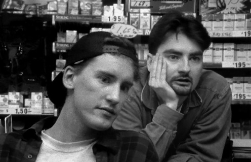Une scène du film Clerks