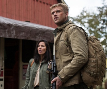 Une scène du film The Predator