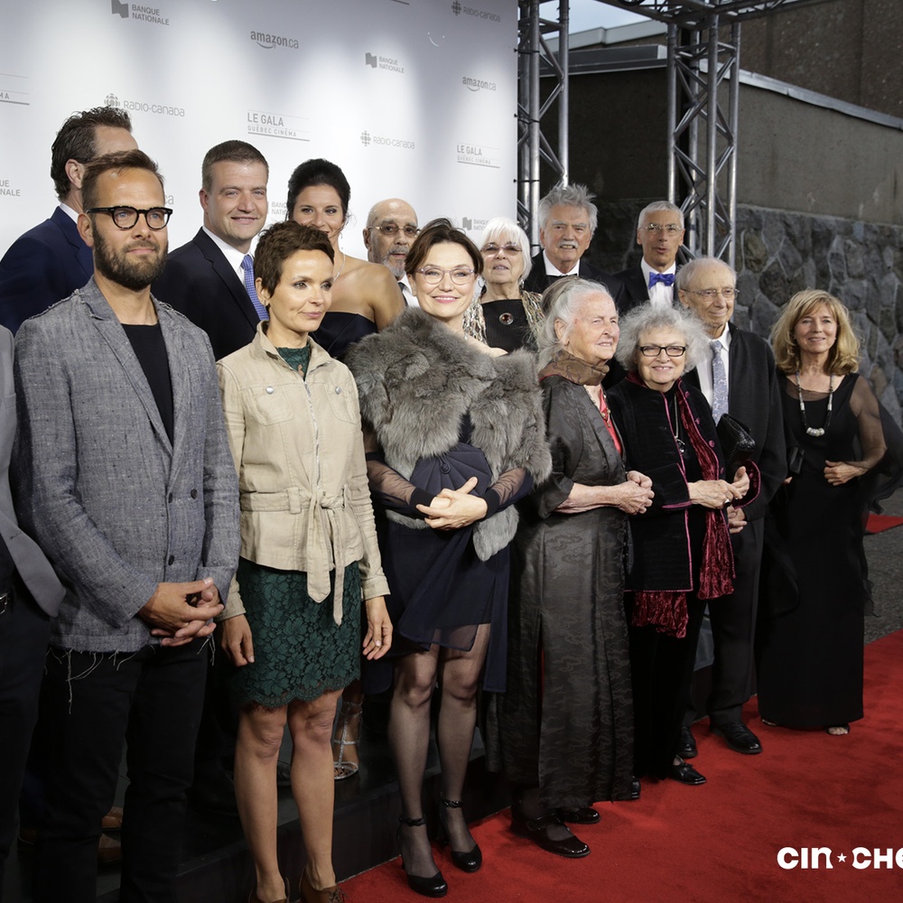 Tapis rouge du Gala Québec Cinéma 2017