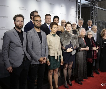 Tapis rouge du Gala Québec Cinéma 2017