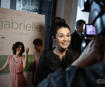 Sur le tapis rouge de Gabrielle