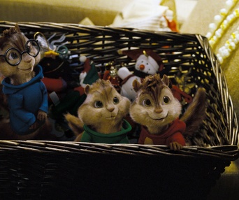 Une scène de Alvin et les Chipmunks