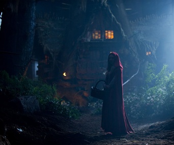Une scène du film Red Riding Hood