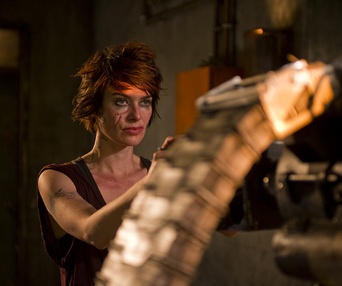 Une scène du film Dredd