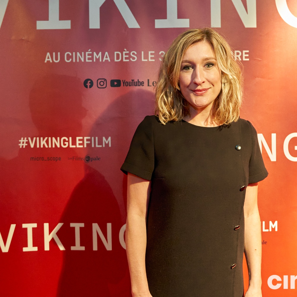 Sur le tapis rouge du film Viking