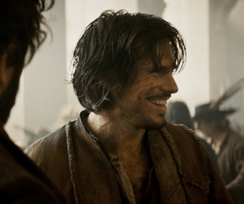 Une scène du film Les Trois Mousquetaires: D'Artagnan