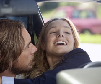 Une scène du film Hit and Run