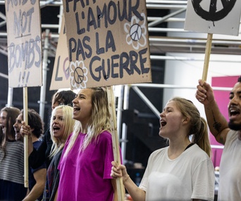 Hair - La comédie musicale en répétitions