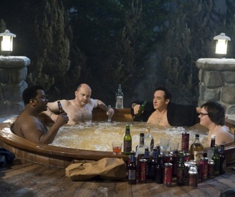 Une scène du film Hot Tub Time Machine