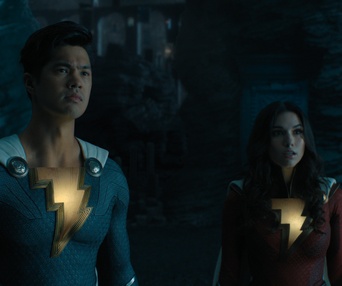 Une scène du film Shazam! Fury of the Gods