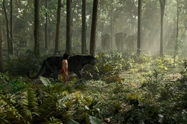 Une scène du film The Jungle Book