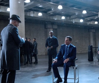 Une scène du film The Adjustment Bureau