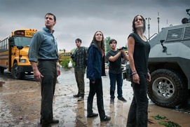Une scène du film Into the Storm