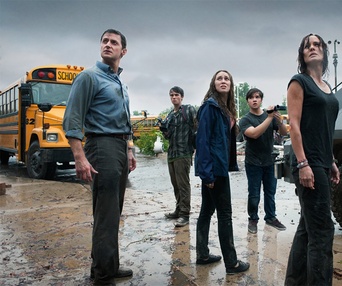 Une scène du film Into the Storm