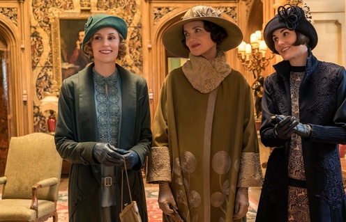 Une scène du film Downton Abbey