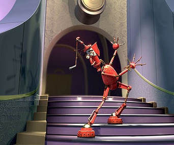 Scène du film Robots