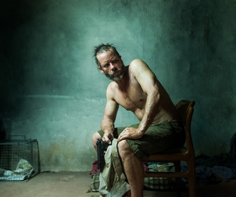 Une scène du film The Rover