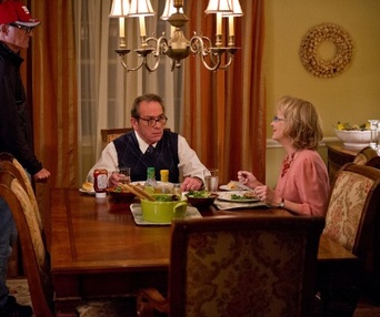 Sur le plateau du film Hope Springs