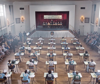 Une scène du film Populaire