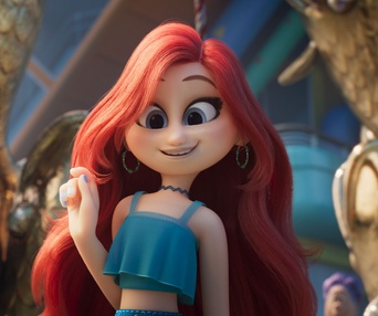 Une scène du film Ruby Gillman, Teenage Kraken