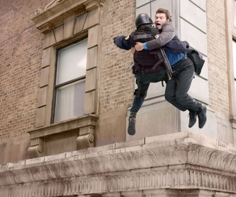 Une scène du film Man on a Ledge